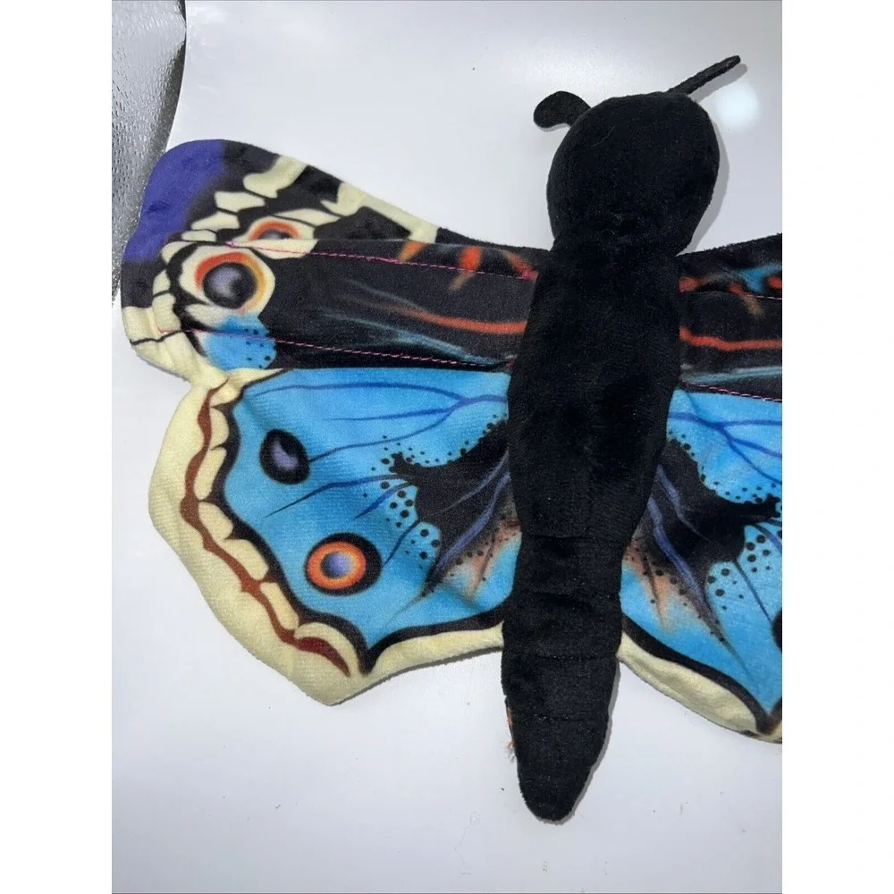 Wild Republic Huggers Butterfly Plush Toy, Slap Bracelet,‎ 8